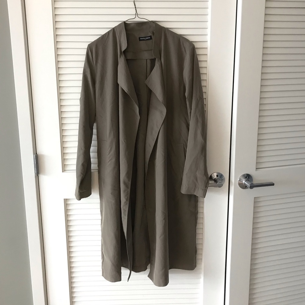 American apparel trench coat